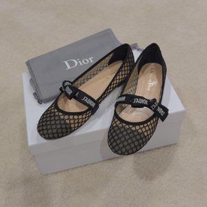 NEW Dior Miss J'Adior Black Flats